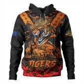 Wests Tigers Hoodie Ripped Legacy Of The Game The ANZAC Spirit Lives On