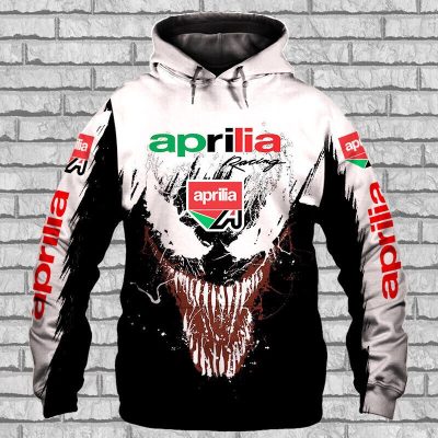 Aprilia Skull Pullover Hoodie