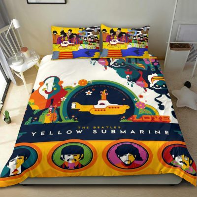 The Beatles Yellow Submarine Bedding Set V2