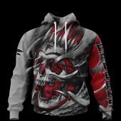 Atlanta Falcons Skull Custom Name And Number Jersey Hoodie.jpg - demo10
