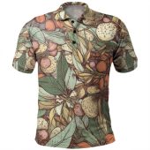 Australia Gumtree Polo Shirt - Australian Native Plants Polo Shirt