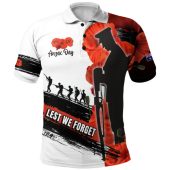 Australia Polo Shirt - Custom Anzac Day Special Style ( Ver 2 )