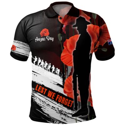 Australia Custom Polo Shirt - Anzac Day Special Style