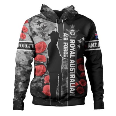 Australia Hoodie - Custom Royal Australian Air Force Anzac Day Camouflage Style