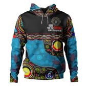 Naidoc Week Hoodie - Custom Australia Culture Art With River And Tortoise Aboriginal Inspired Dot Art Hoodie