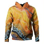 Australia Aboriginal Hoodie - Indigenous Aboriginal Art Dot Hoodie
