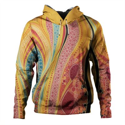 Australia Aboriginal Hoodie - Indigenous Aboriginal Art Dot Hoodie
