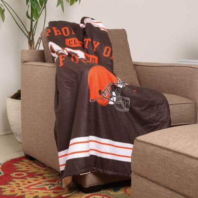 NFL Cleveland Browns Fleece Blanket