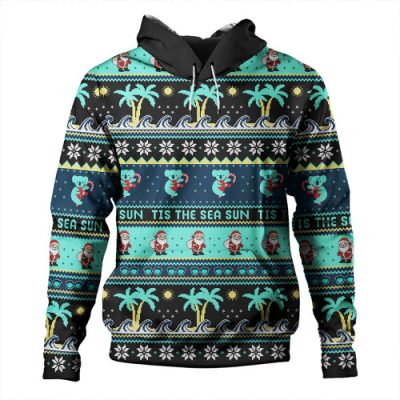 Australia Hoodie Sunny Christmas By The Sea