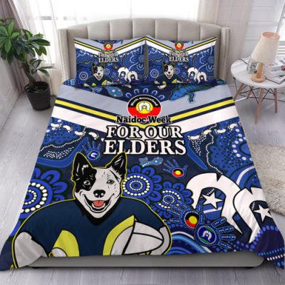 North Queensland Cowboys Naidoc Custom Bedding Set - For Our Elders Home Jersey Bedding Set