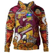 Brisbane Broncos Naidoc Week Custom Hoodie - Brisbane Broncos Naidoc Week For Our Elders Bronx for Life Sport Style Hoodie