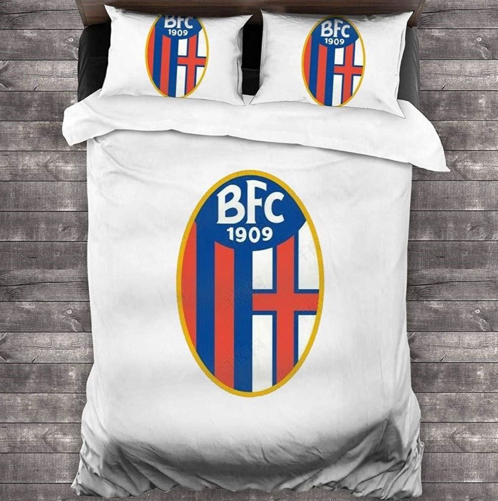 Bologna FC White Bedding Set Bologna FC White Bedding Set