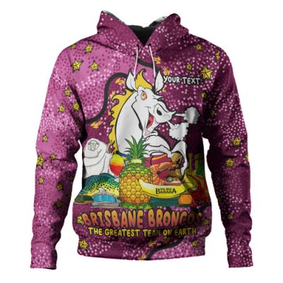 Brisbane Broncos Custom Hoodie - Australian Big Things Hoodie
