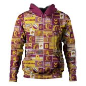 Brisbane Broncos Hoodie - Team Of Us Die Hard Fan Supporters Comic Style