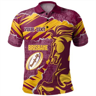 Brisbane Broncos Polo Shirt - Theme Song