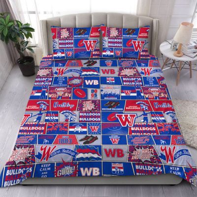 Western Bulldogs Bedding Set Legacy Of The Pride Comic Style