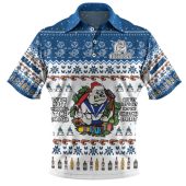 Canterbury-Bankstown Bulldogs Christmas Custom Polo Shirt - Chrissie Spirit Polo Shirt