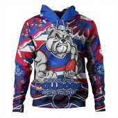 Western Bulldogs Hoodie Blazing Spirit Of Victory