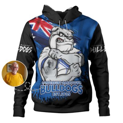 Canterbury-Bankstown Bulldogs Hoodie Heart Of A Fighter Tough And Fearless