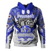 Canterbury-Bankstown Bulldogs Hoodie - Custom Talent Win Games But Teamwork And Intelligence Win Championships With Aboriginal Style