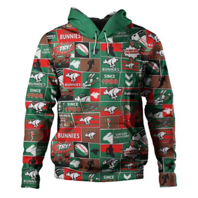 South Sydney Rabbitohs Hoodie - Team Of Us Die Hard Fan Supporters Comic Style