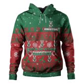 South Sydney Rabbitohs Custom Hoodie - Special Ugly Christmas Hoodie