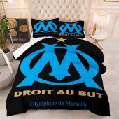 Olympique de Marseille Black Bedding Set