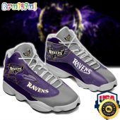 Baltimore Ravens Nfl Ver 1 Air Jordan 13 Sneaker