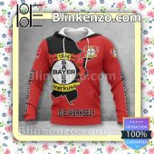 Bayer 04 Leverkusen Red Pullover Hoodie V2