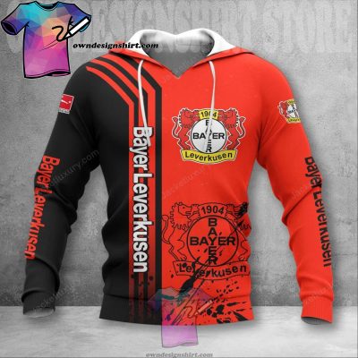 Bayer 04 Leverkusen Red Pullover Hoodie V1