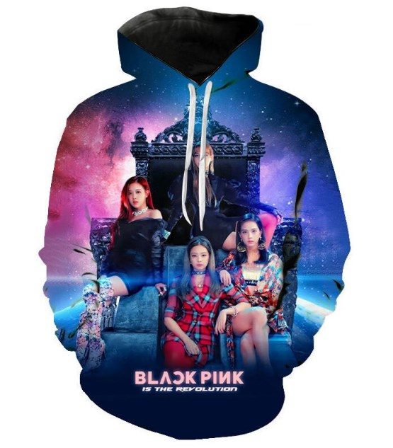 Blackpink In The Revolution Pullover Hoodie Blackpink In The Revolution Pullover Hoodie