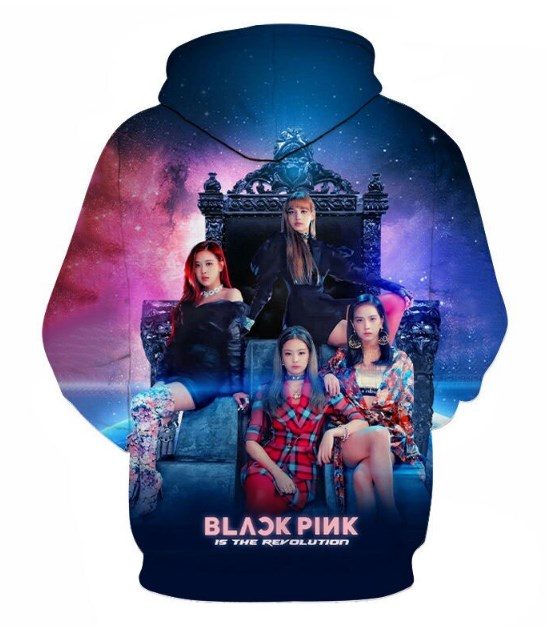Blackpink In The Revolution Pullover Hoodie Blackpink In The Revolution Pullover Hoodie