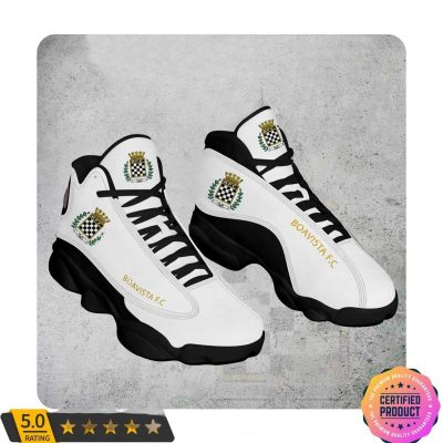 Boavista FC White Black Air Jordan 13 Shoes