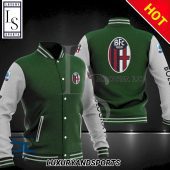 Bologna FC Green White Baseball Jacket