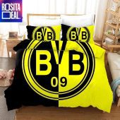 Borussia Dortmund Yellow Black Bedding Set V3