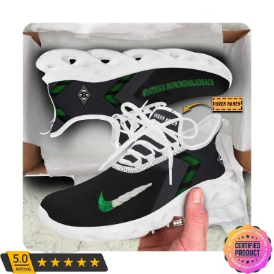 Borussia M?nchengladbach Black Logo Max Soul Shoes