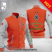 Borussia M?nchengladbach Orange White Baseball Jacket