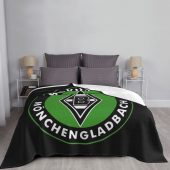 Borussia M?nchengladbach Black Quilt Blanket