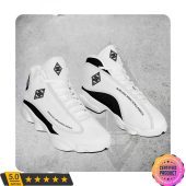 Borussia Monchengladbach White Black Air Jordan 13 Shoes 1.jpg - demo10
