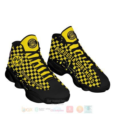Borussia Dortmund Yellow Black Air Jordan 13 Shoes
