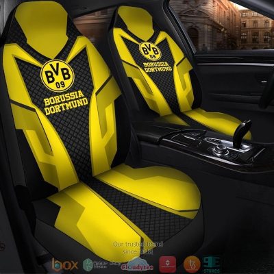 Borussia Dortmund Yellow Black Car Seat Covers