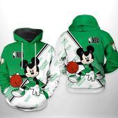 NBA Boston Celtics Mickey Pullover Hoodie