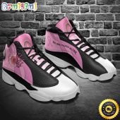 Breast Cancer Awareness Daisy Flower Pink Ribbon Rainbow Air JD13 Shoes