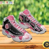 Breast Cancer Awareness Warrior Shoes Cancer Fighter Air JD13 Shoes