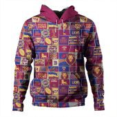 Brisbane Lions Hoodie Legacy Of The Pride Comic Style