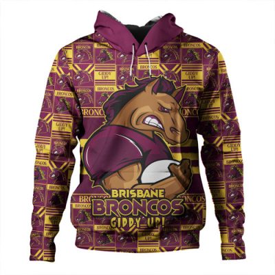 Brisbane Broncos Hoodie Champion?s Pride Comic Style