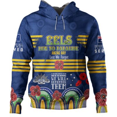 Parramatta Eels Anzac Custom Hoodie - Parramatta Eels Bring on 2023 Hoodie