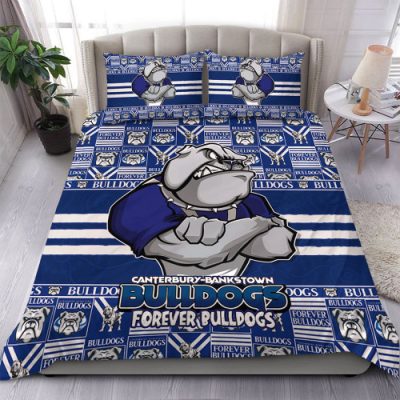 Canterbury-Bankstown Bulldogs Bedding Set Champion?s Pride Comic Style