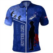 New Zealand Anzac Day Polo Shirt - Lest we forget