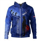New Zealand Anzac Day Hoodie - Anzac Day Lest We Forget Poppy Hoodie